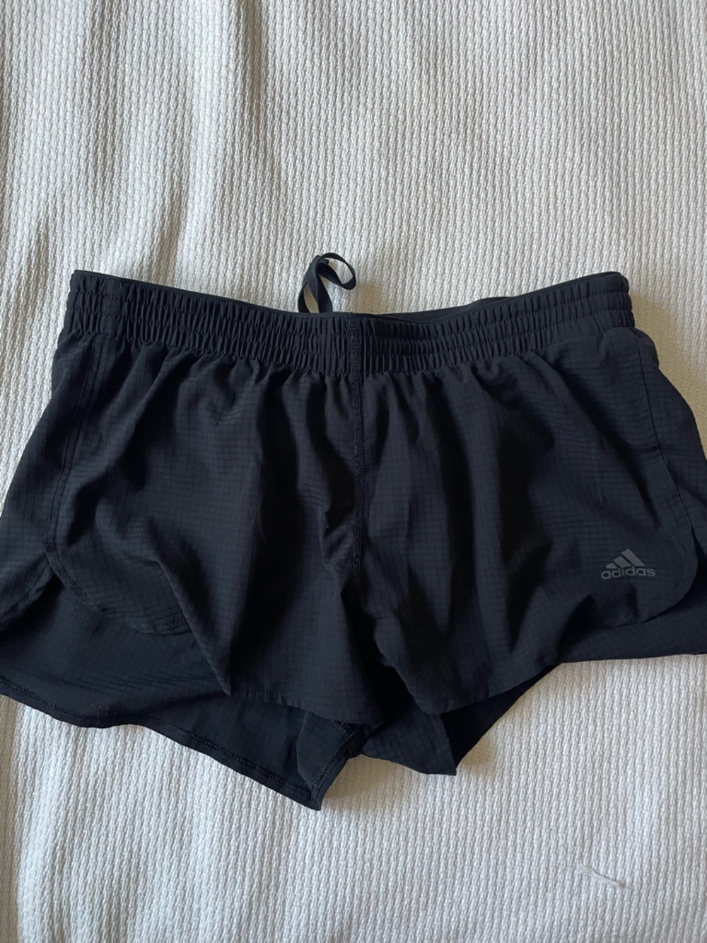 adidas Black 3” Women's Running Shorts with Logo